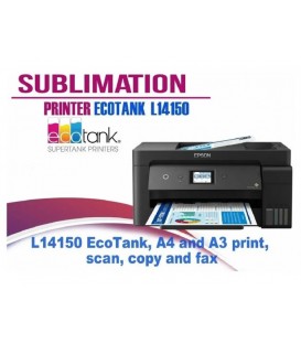 Impresora Epson Cargada Con Tinta De Sublimación Tlp Premium